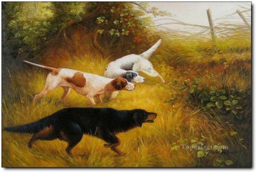 Gdr0002 classical hunting Oil Paintings
